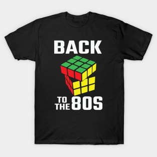 Back To The 80s - Rubik Cube T-Shirt